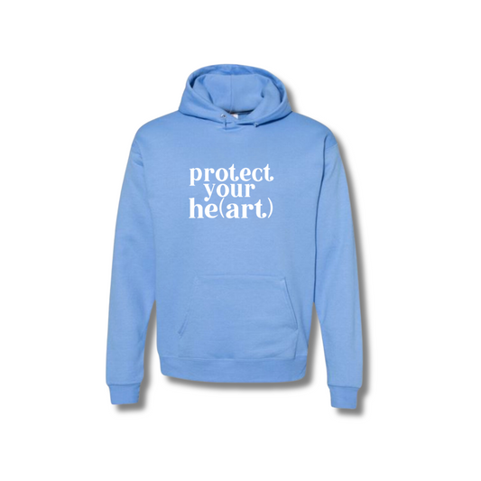 Blue Protect Ya He(art) Hoodie