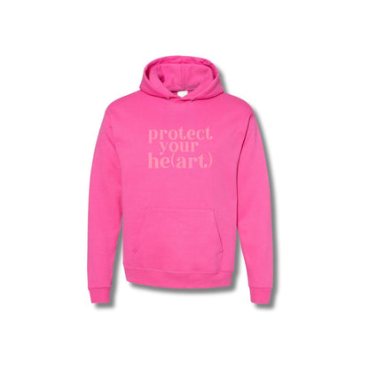 Pink Protect Ya He(art) Hoodie